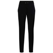 Broek Dames Recht - Elegante, tijdloze stijl &Co Woman , Black , Dames