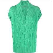 Vest Ermanno Scervino , Green , Dames