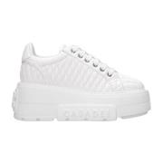 Witte sneakers Casadei , White , Dames