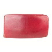 Tweedehands portemonnees Hermès Vintage , Red , Dames