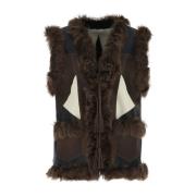 Vest P.a.r.o.s.h. , Brown , Dames