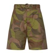 Casual shorts Marni , Green , Dames