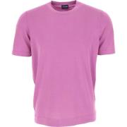 T-Shirts Drumohr , Purple , Heren