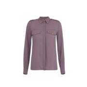 Shirts Elisabetta Franchi , Purple , Dames