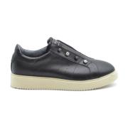 Beige Diagonaal Gestreepte Sneakers Liu Jo , Black , Dames