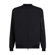 Stijlvolle zip-through sweatshirt voor heren Herno , Black , Heren