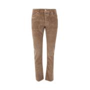 Khaki Bruine Slim-Fit Denim Broek Jacob Cohën , Brown , Heren