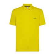 Polo Shirt, Lichtgeel Sun68 , Yellow , Heren