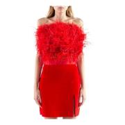 Short Dresses Doris S , Red , Dames