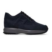 Blauwe Interactive Sneakers Hogan , Blue , Heren