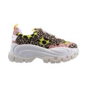 Zwarte Gele Wave Sneakers Liu Jo , Yellow , Dames