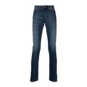George Pant Jeans Dondup , Blue , Heren