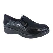 Moderne Business Flats Pitillos , Black , Dames