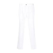 Leather Trousers PT Torino , White , Heren