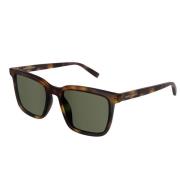 Stijlvolle vierkante getinte zonnebril Saint Laurent , Brown , Dames