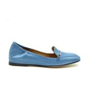 Suède Ballet Flats - Stijlvol en Comfortabel Pomme D'or , Blue , Dames