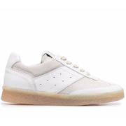 Iconische Leren Sneakers Maison Margiela , White , Dames