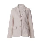 Pamela Linnen Blazer Busnel , Beige , Dames