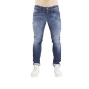 Slim Fit Broek Dondup , Blue , Heren