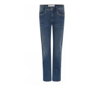 Straight Jeans C.Ro , Blue , Dames