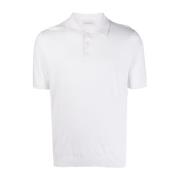 Polo Shirt Ballantyne , White , Heren