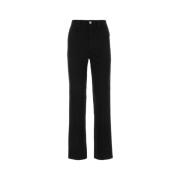 Straight Trousers Rotate Birger Christensen , Black , Dames