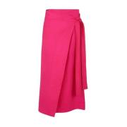 Fuchsia Midi Rokken P.a.r.o.s.h. , Purple , Dames