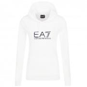 Hoodie Emporio Armani EA7 , White , Dames