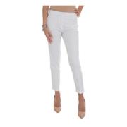 Cotton trousers Seventy , White , Dames