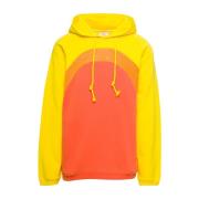 Regenboog Hoodie Gebreide Truien ERL , Orange , Heren