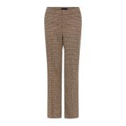 Wide Trousers C.Ro , Brown , Dames
