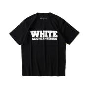 T-Shirts White Mountaineering , Black , Heren