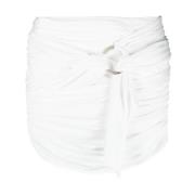 Stijlvolle Fran Mini Rok The Attico , White , Dames