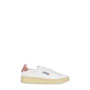 Witte Leren Sneakers voor Dames Autry , White , Dames