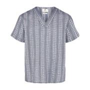 T-Shirt- Akotto S/S Shirt Anerkjendt , Blue , Heren