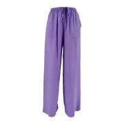 Lila Wijde Broek voor Vrouwen P.a.r.o.s.h. , Purple , Dames