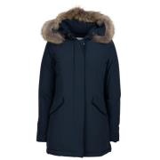 Winterjas voor dames - Blijf warm en stijlvol Woolrich , Blue , Dames