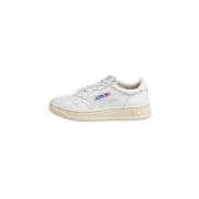 01 Lage Dames Sneakers Autry , White , Dames