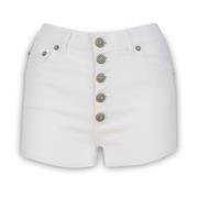 Stijlvolle Zomer Shorts Dondup , White , Dames