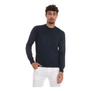 Round-neck pullover Gran Sasso , Blue , Heren