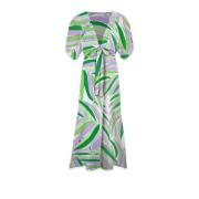 Maxi Jurk MC2 Saint Barth , Green , Dames