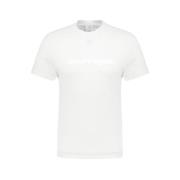 Klassiek Wit T-shirt voor Heren Courrèges , White , Heren