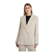 Blazerjas Federica Tosi , Beige , Dames