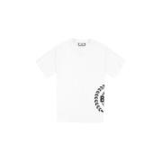 Crest Print T-shirt Balr. , White , Heren