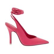 Roze Stoffen Hak Pumps The Attico , Pink , Dames