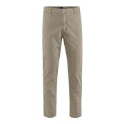 Slim Fit Stretch Katoenen Chino Broek BomBoogie , Beige , Heren