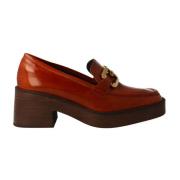 Stijlvolle en comfortabele dames loafers Pons Quintana , Red , Dames