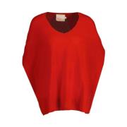 V-neck Knitwear Absolut Cashmere , Red , Dames