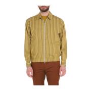 Fantasie shirt met zip PT Torino , Yellow , Heren