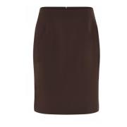 Pencil Skirts C.Ro , Brown , Dames
